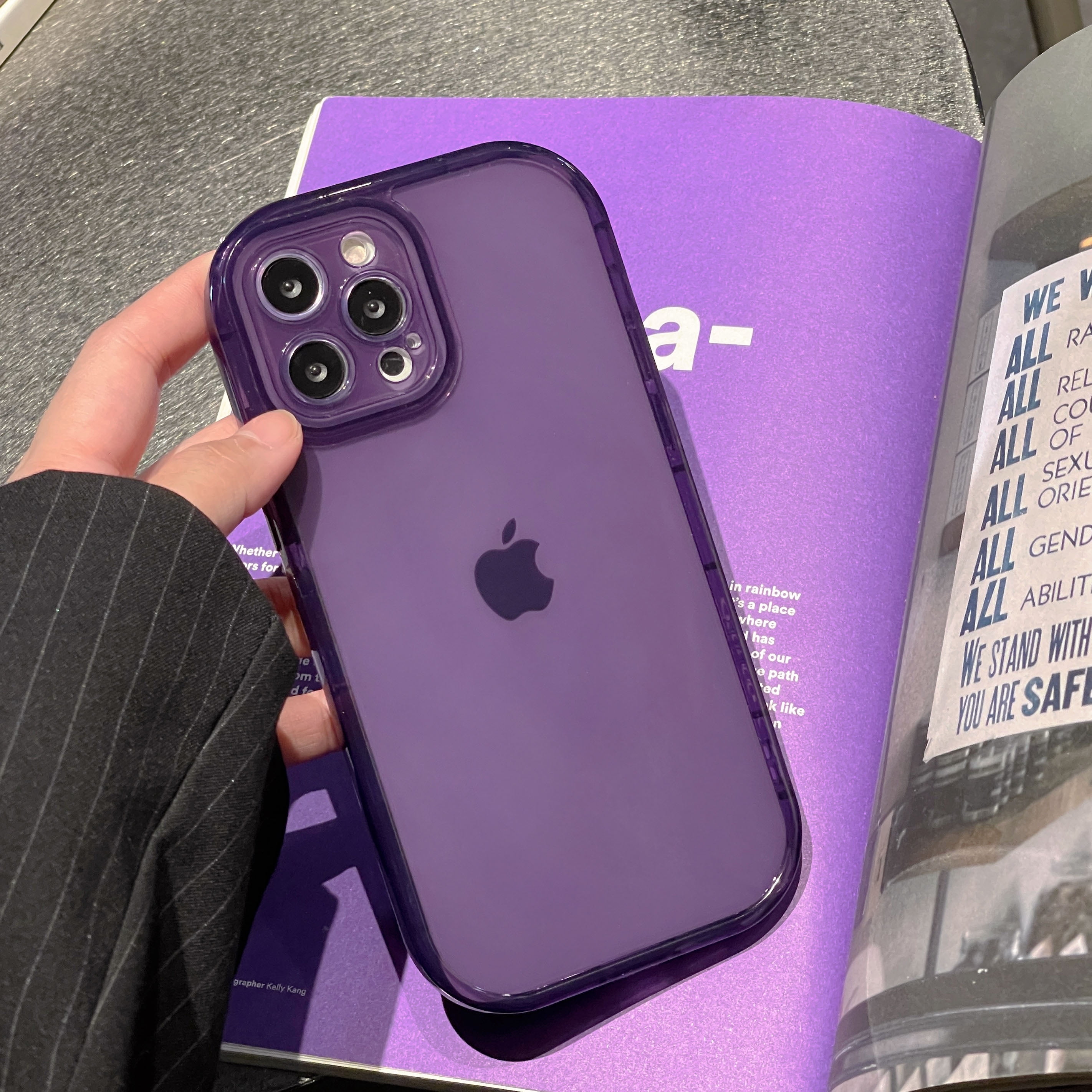 Deep Purple Case for iPhone 11 Case, Drop Protection & AntiScratches