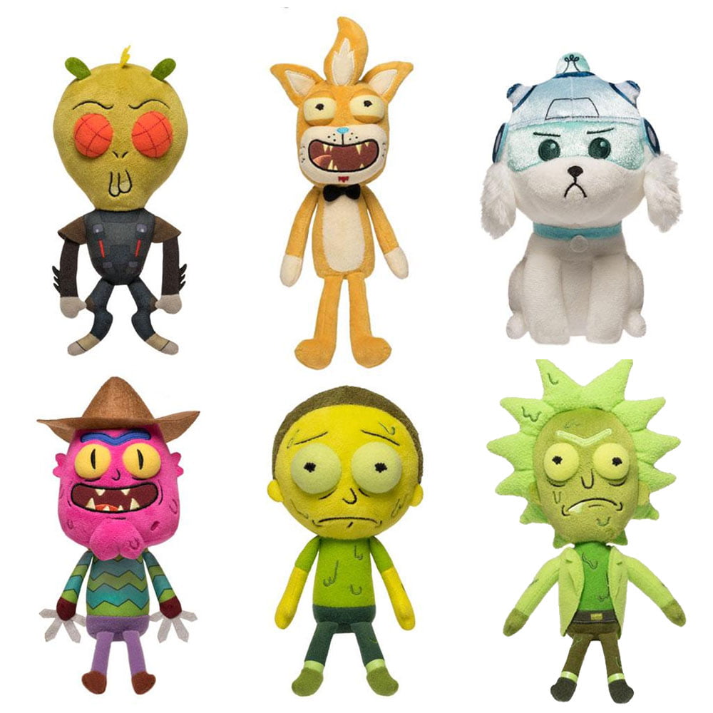 New Stuffed Plush Rick and Morty S2 SCARY TERRY Funko Galactic Plushies 