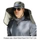 thumbnail image 2 of Sombrero Sombrero Simple al aire libre ala grande protector solar sombrero de pesca gorra de senderismo de viento grande, 2 of 5