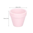 thumbnail image 2 of Raindrops 6pcs Compact Thumb Flower Pots Mini House Flower Containers Flower, 2 of 7