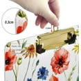 thumbnail image 4 of Coolnut Wildflowers Clipboard A4 Standard Size Decorative Clipboard with Low Profile Metal Clip for Students Men Women Classroom and Office Gifts, 4 of 7