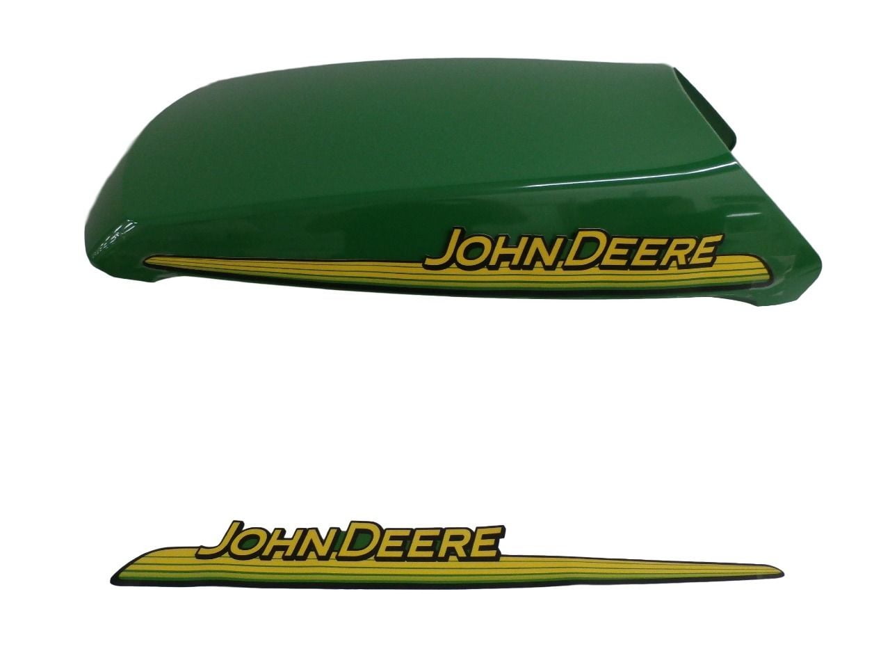 John Deere Upper Hood & Decals AM132530 LT150 LT160 LT170 LT180 LT190
