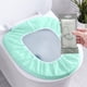 thumbnail image 4 of Ahorros Instantáneos, Funda de asiento de inodoro portátil desechable Funda de asiento de inodoro no tejida Adecuada para viajes Hotel Avión Baño público Embalaje individual Akmoler, 4 of 9