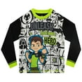 thumbnail image 2 of Ben 10 Boys Unleash Your Inner Hero Pajamas Black Sizes 5-12, 2 of 3