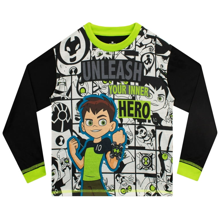 Ben 10 t shirt black and white 2025