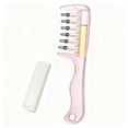 thumbnail image 5 of Wide-Tooth Scalp Massage Comb,Transparent Hair Oil Applicator with Roller Balls,Hair Growth Serum Dispenser for Scalp Care,Follicle Massage and Hair Treatment,, 5 of 9