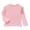 Pink, variant on Toddler Girls Shirts Long Sleeve Tops Fall Winter Casual Tees Kids Soft Breathable Daily