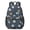 Police and Radio Black Pattern, variant on Police and Checkered White Pattern 17" Waterproof Oxford School Backpacks for Teens, S-Shape Padded Straps, for School, Travel, Hiking, Camping