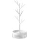 thumbnail image 1 of Estante de joyería TUNC Organizador colgante de torre de árbol con base giratoria y caja de almacenamiento blanco 14*14*36,5 cm, 1 of 5