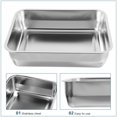 thumbnail image 6 of Baking Pans Stainless Steel Trays Bakeware Portable Roasting Oven 304, 6 of 6