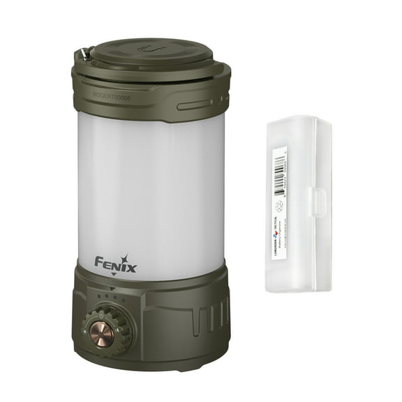 Fenix CL26R Pro 650 lumens Rechargeable Camping Lantern (Olive Drab)   LumenTac Organizer