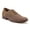 Brown, variant on Men's Classic Nubuck Round Toe Lace Up Oxfords Dress Shoes, Brown, 10