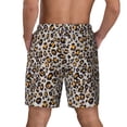 thumbnail image 2 of Lsque Mens Swim Trunks Leopard Pattern - Bathing Suit Compression Liner - Beach Swim Shorts Swimwear - (S-3XL) - Stretch Quick Dry -3X-Large, 2 of 9