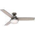 thumbnail image 1 of Hunter Sentinelle 52" Plafond Intérieur Fan W / LED Lumière et à Distance, Ardoise Brossée, 1 of 4