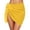 Yellow, variant on Flowy Beach Cover Up Dress for Seaside Wear Lightweight Resort Wrap Sarong by Swimwear Trends in Spring/Summer