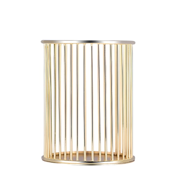 ACDANC Storage Rack Pencil Storage Makeup Holder Organizer Pen Brush Metal Desk Office & Stationery Gold