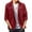 Wine, variant on QUINDOS Men's Shirts,Men's Fall And Winter Fashion Casual Suede Lapel Button Pocket Fallow Long-Sleeved Hoodless Coat Jacket Comfort Daily T Shirt