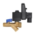thumbnail image 2 of Electronic Drain Valve, DN15 G1 / 2 ABS Brass 16bar Working Pressure Noise Free Automatic Drain Valve For Air Compressor, 2 of 8