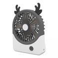 thumbnail image 1 of Ventilador de escritorio,Ventilador de escritorio USB,portátil,silencioso,diseño de ciervo,regalo,Ventilador de mesa,silencioso,silencioso,para uso en interiores,portátil,Mini, 1 of 7