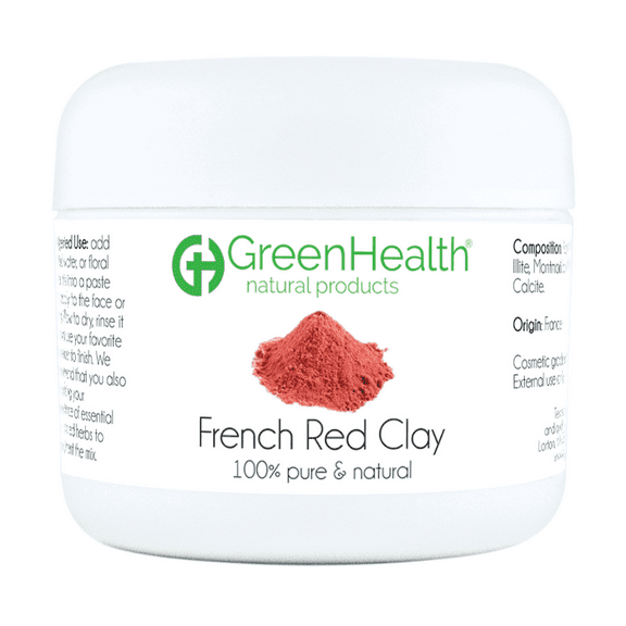 French Red Clay 1.5 oz Plastic Jar