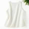 thumbnail image 5 of Ashirexll Tank Tops for Women, Summer Tops for Women, Fashion Casual V-Neck Solid Color Loose Sleeveless Summer Top, 5 of 7
