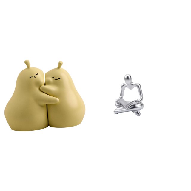 sujetalibros decorativos,Sujetalibros decorativos para oficina y hogar,libros pesados,Sujetalibros,topes,estantes,exhibidor moderno,Figura del pensador abstracto,Estatua de Pensador