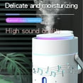 thumbnail image 4 of Leyfeng 1000mL Mist Humidifier Diffuser with Bluetooth Speaker Colorful Light Quiet Humidifier Essential Oil Diffuser Auto Shut-off Top Fill Humidifier for Bedroom USB Powered Home Humidifier, 4 of 8