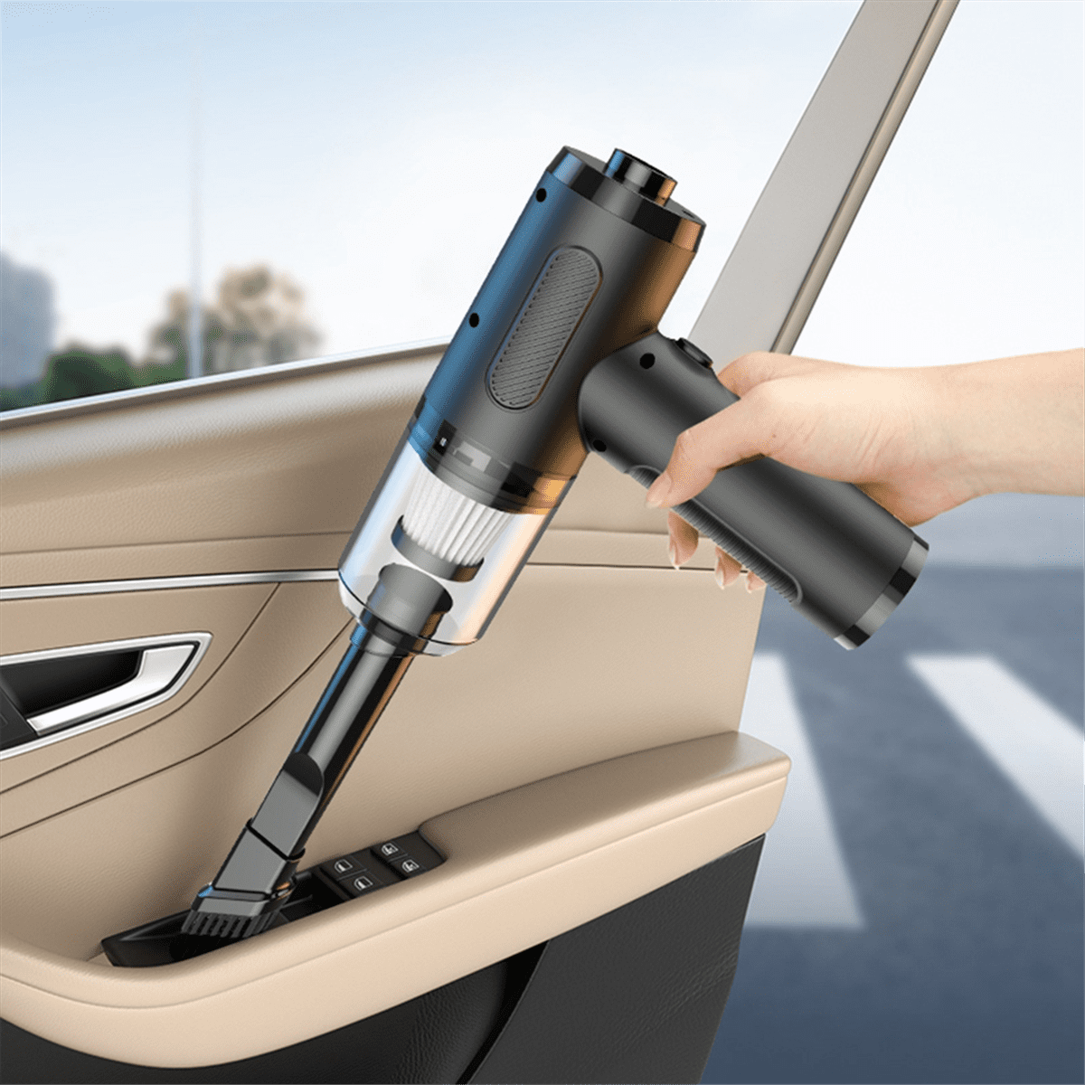 Cordless Air Duster Blower Cleaner USB Charging Computer Household Blower Cleaner Car High Power Powerful Cleaning
