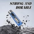 thumbnail image 3 of HIBIBUD Small Flashlight,Strong Magnetic Attraction at the Tail Windfire Flashlight,Four-Color Auxiliary Lights Led Flashlight,Blue, 3 of 7