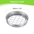 thumbnail image 2 of Uxcell 12 Pack Mason Jar Lid for Flower Insert Wide Mouth Canning Jar with Square Grids, 2 of 6