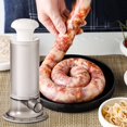 thumbnail image 2 of Sausage Stuffer With 4 Stuffing Tubes Sausage Stuffer Machine Sausage Maker Machine Homemade Manual Vertical Sausage Maker Tool Kit For Household Kitchen, 2 of 4