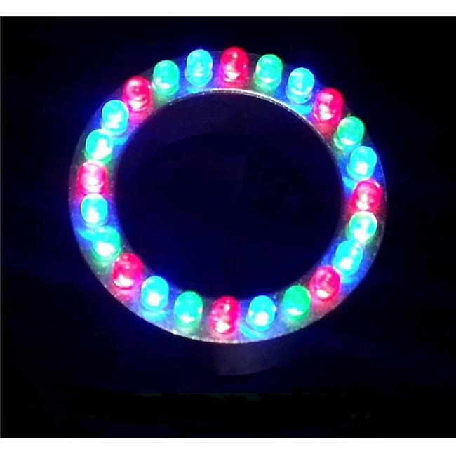 MICO MLRINGA24CRBG 24 Multi Color LED Fountain Ring Light, Pond Water Garden