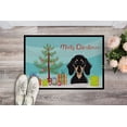 thumbnail image 2 of Christmas Tree and Smooth Black and Tan Dachshund Door Mat, 2 of 4
