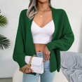 thumbnail image 4 of Vedolay Womens 2023 Jackets Women's Fall Fashion 2023 Casual Jackets Long Sleeve Work Suit Jackets with Pockets,Green M, 4 of 5