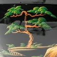 thumbnail image 4 of Oriental Furniture 12" Black Lacquer Fishbowl - Landscape, 4 of 6