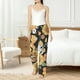thumbnail image 4 of Balery Mushrooms Honeycomb Pantalones de pijama para mujer, pijamas ultraligeros, pantalones de estar por casa-Large, 4 of 6