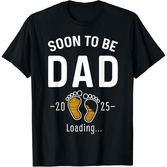 Soon To Be Dad Est 2025 Promoted to Daddy Gifts 1st Time Dad T-Shirt