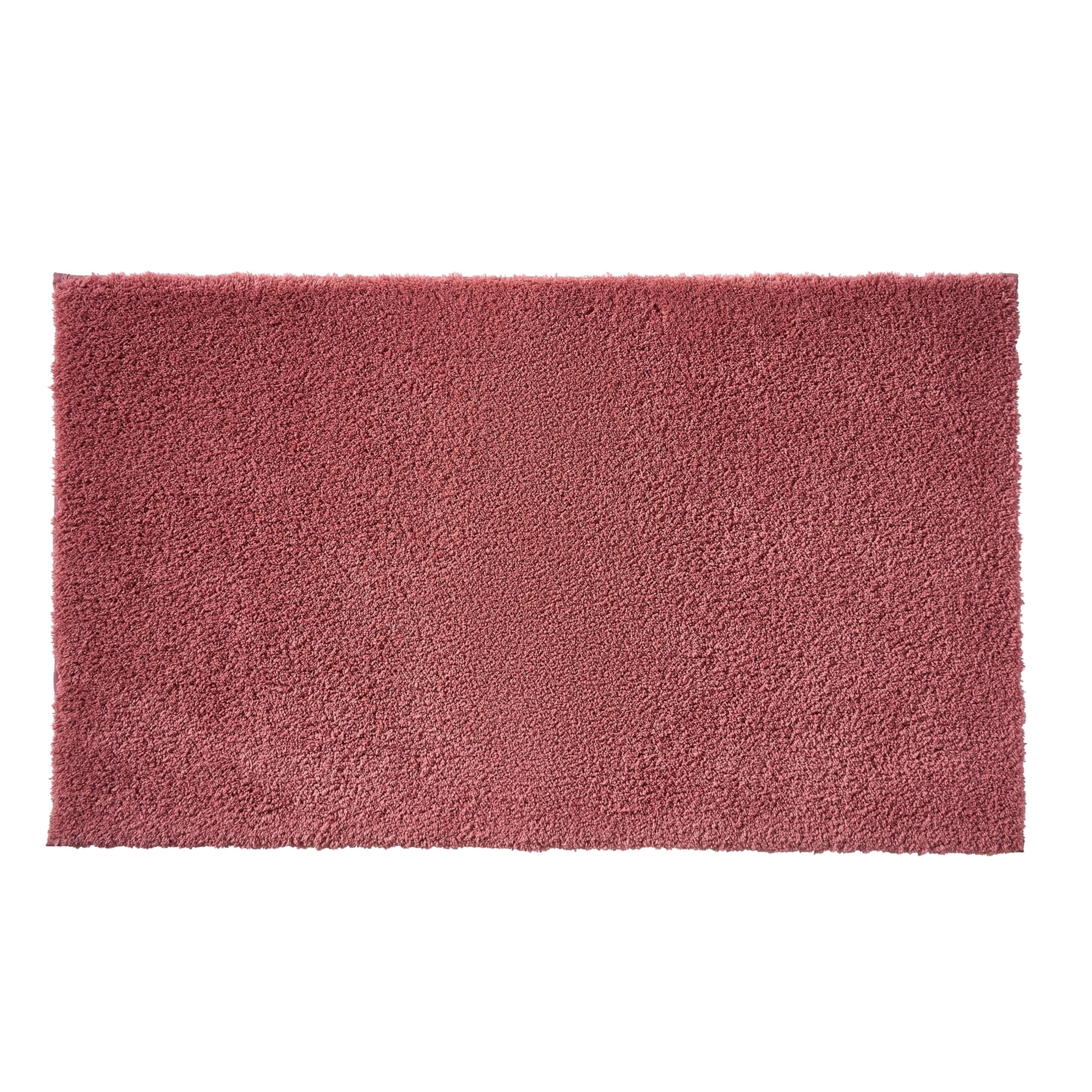 Better Homes & Gardens Ultra Soft Polyester Bath Rug, Plush Absorbent Bathroom Floor Rug with Skid-Resistant Backing, Machine Washable, 23" x 39", Old Rose