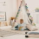 thumbnail image 3 of Guirnalda de bolas de fieltro de lana con pompones de colores, hecha a mano, 24 bolas de fieltro de 6,5 pies de largo, para decoración de pared y árbol de Navidad, 2 unidades, 3 of 5