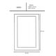 thumbnail image 5 of Espejo Rectangular Torcello 6090 Cm con Marco Minimalista, 5 of 7