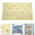 thumbnail image 4 of Adornos de madera sin terminar, recortes de madera en blanco, decoración DIY Pista, 4 of 8