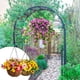thumbnail image 5 of Billuyoard Cesta ancha para macetero colgante: hermosas flores artificiales para cualquier lugar Cesta con coco Decoración tipo 1 20*9.5 cm, 5 of 6
