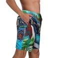 thumbnail image 3 of The Legend of Zelda Mens Swim Trunks Quick Dry Board Shorts with Mesh Lining, Hawaii Beach Shorts Swimwear Bathing Suits, 3 of 7