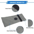 thumbnail image 3 of Unique Bargains 1 Pcs, Faraday Pouch, RFID Signal Blocking Bags Canvas Light Gray, 3 of 6