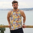 thumbnail image 6 of KLL Cycling Elephant On Bicycle In Park Print Men's Muscle Gym Workout Stringer Tank Tops Bodybuilding Fitness T-Shirts Tank Tops Men-3X-Large, 6 of 7