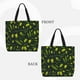 thumbnail image 2 of Balery Green Branch Olive Bolsa de Mano para Mujeres con Cremallera, Bolsa de Gimnasio con Compartimentos, Bolsa para Laptop, Bolsa para Trabajo, 2 of 5