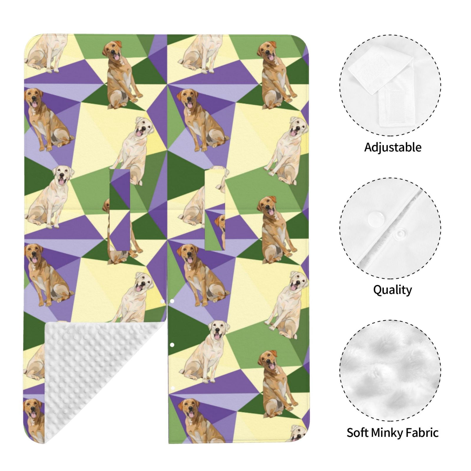 Car Seat Cover Baby - Labrador Retriever Dog No.1015 Breathable Infant Car Seat Cover for Baby Carseat, Lightweight Comfort Baby Essentials Must Haves Newborn Stuff for Girl Boy