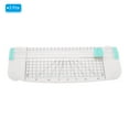 thumbnail image 3 of Uxcell 9 Inch Paper Cutter, 2 Pcs Portable Paper Trimmer Slicers Scrapbooking Tool for A5 Size Paper, White Green, 3 of 6