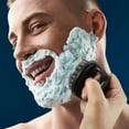 thumbnail image 3 of Cepillo de cerdas para barba de Unique Bargains, cepillo de bolsillo para barba de hombre con mango negro, 3 of 7