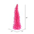 thumbnail image 3 of Vickerman B142531LED Arbre de Noël LED Rose Lunatique avec des Lumières Roses - 30 Po x 17 Po., 3 of 3